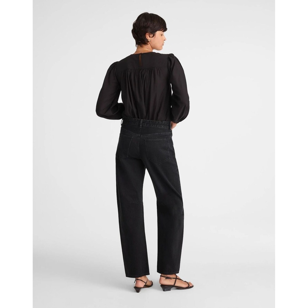 NWT Madewell The Darted Barrel-Leg Jean - Size 23 - MSRP $148 - Picture 4 of 9